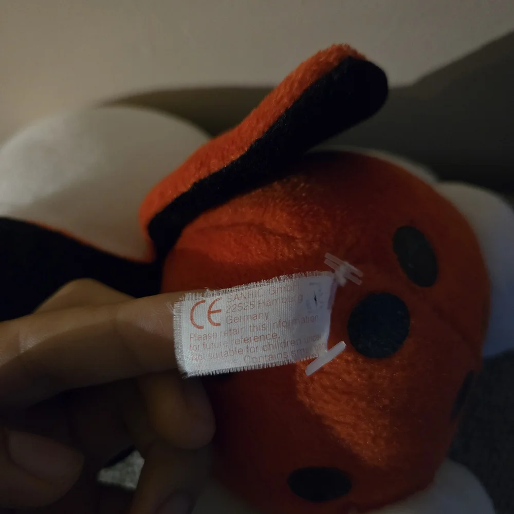 Hello Kitty Stuffed Animal - Red, White, and Black - Picture 7 of 9